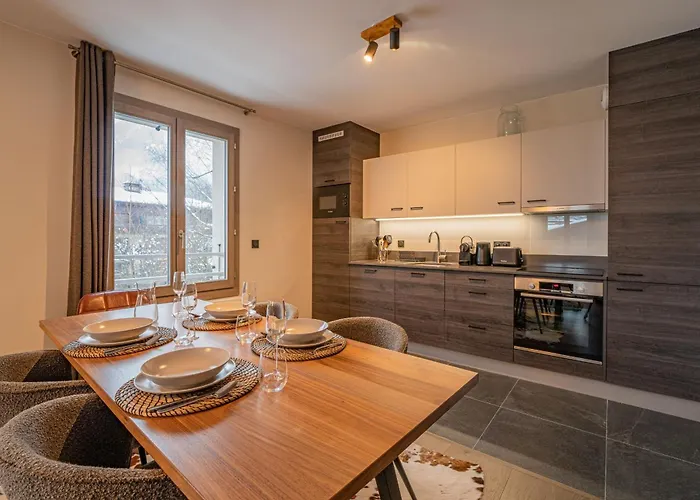 Perle Blanche - Brand New 2 Bedroom Perfectly Located 샤모니